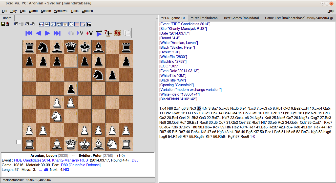 analyse and store a annotated game by stockfish in scid - Chess Stack  Exchange